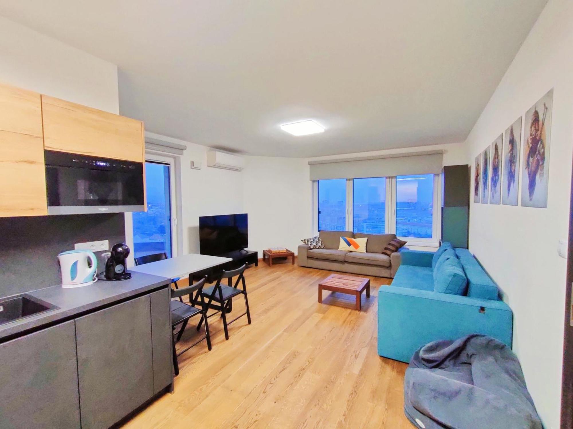 Apartmán Sag 18th Floor Beautiful In Center Free Wifi